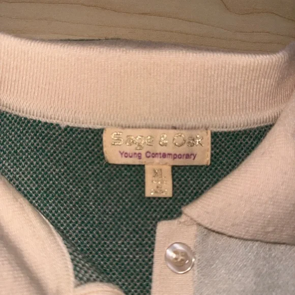 Sage & Oak Argyle Sweater - Picture 3 of 4